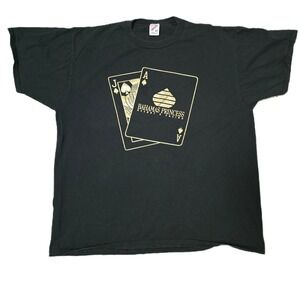 Bahamas Princess Resort Casino Graphic Print T-Shirt Jerzees‎ Black 2X (D)